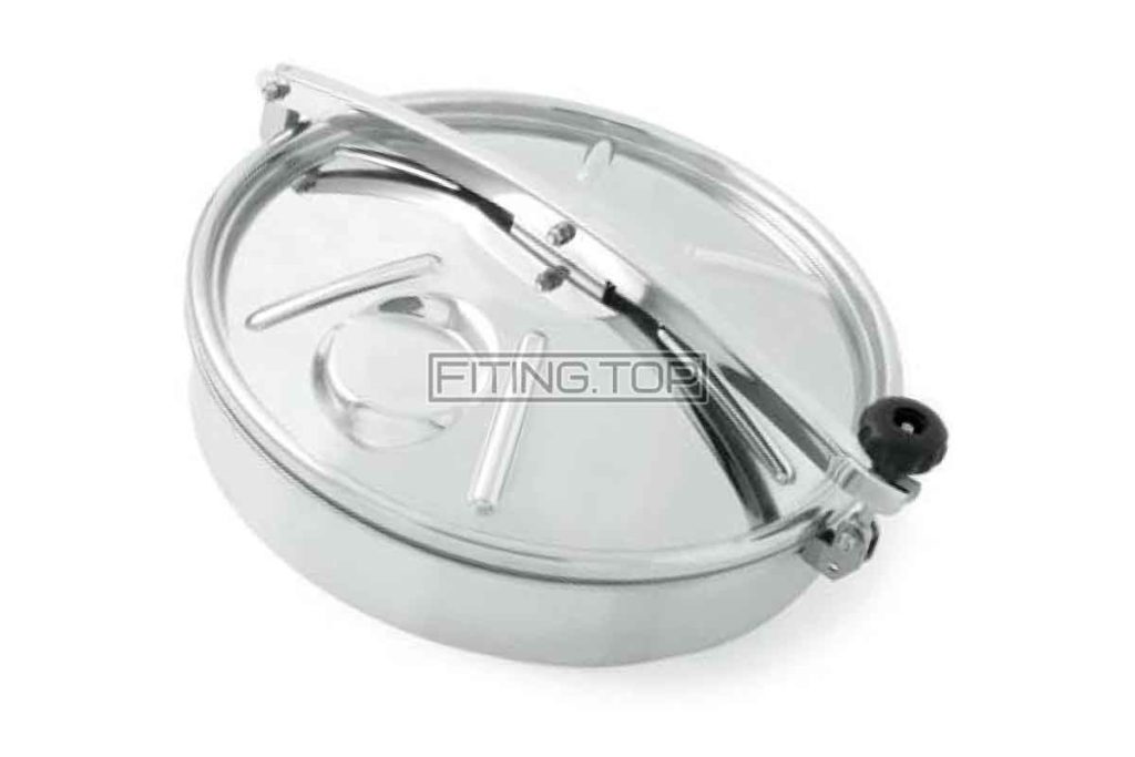 купить люк нержавеющий круглый 500 цена