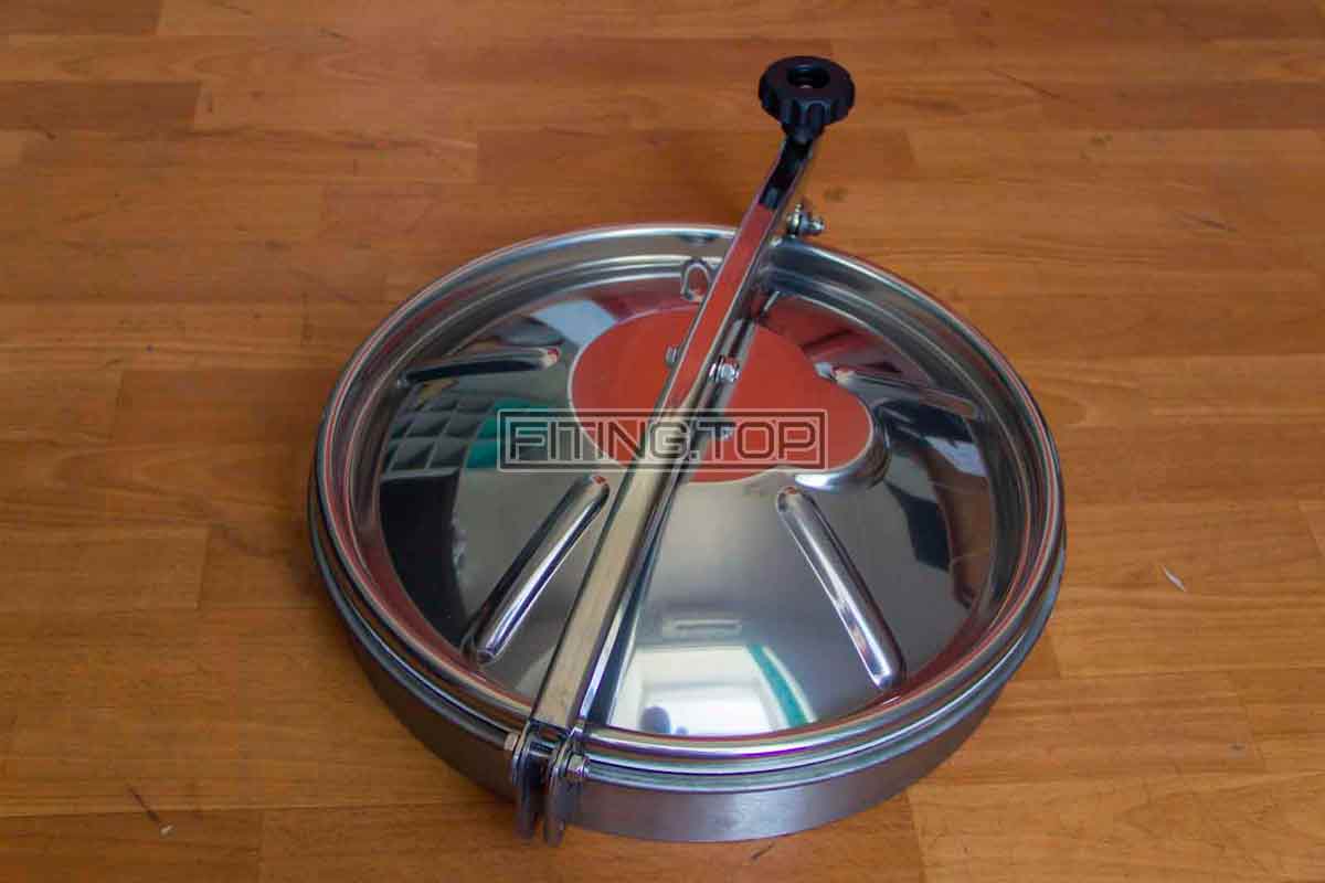 купить люк нержавеющий круглый 400 цена