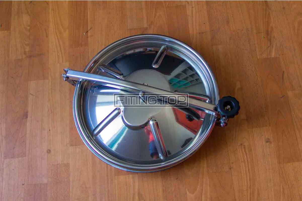 купить люк нержавеющий круглый 400 цена