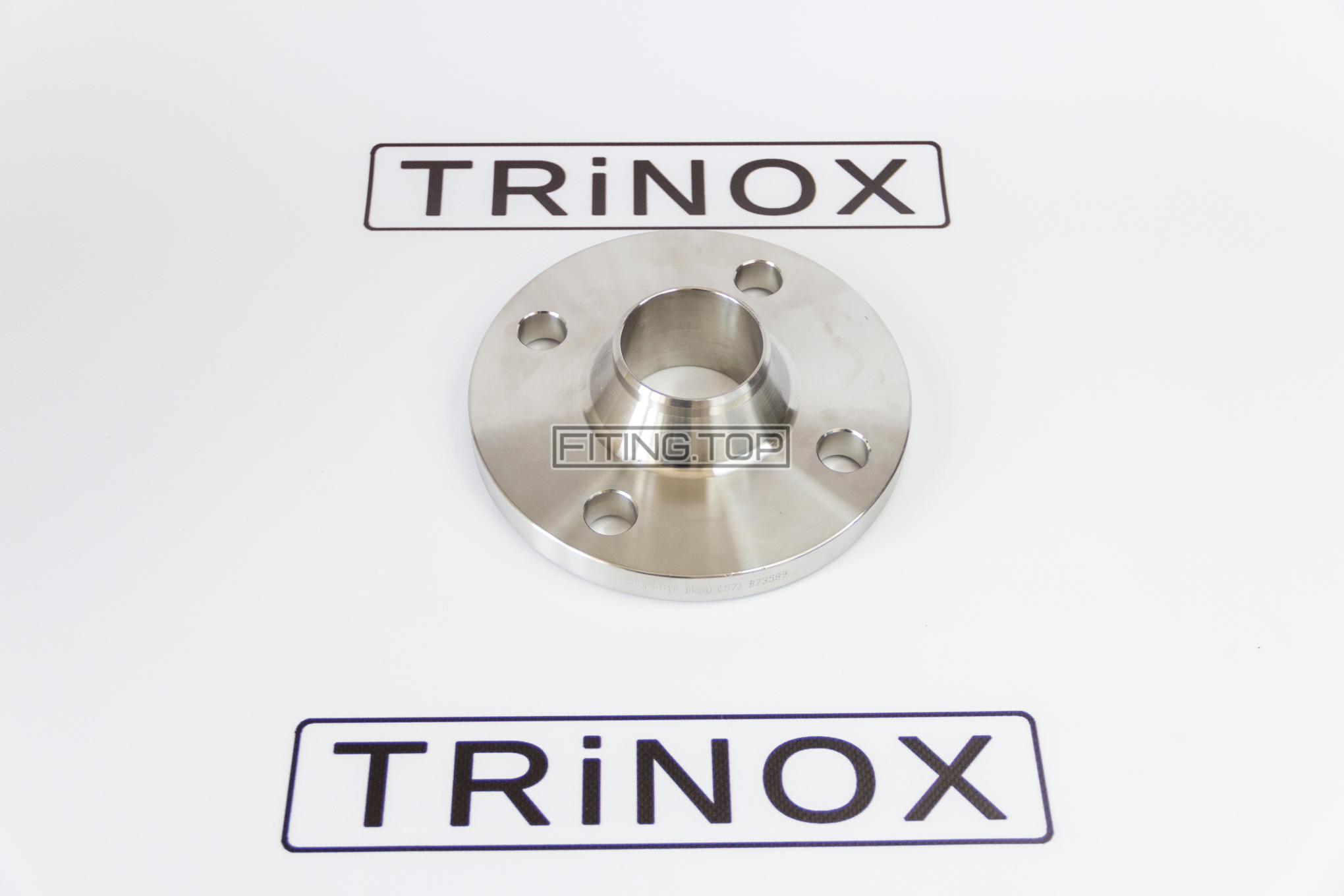 Фланець комірний Ру 16 нержавіючий ГОСТ 12821 AISI 304 Фланець комірний Ру 16 нержавіючий ГОСТ 12821 AISI 304