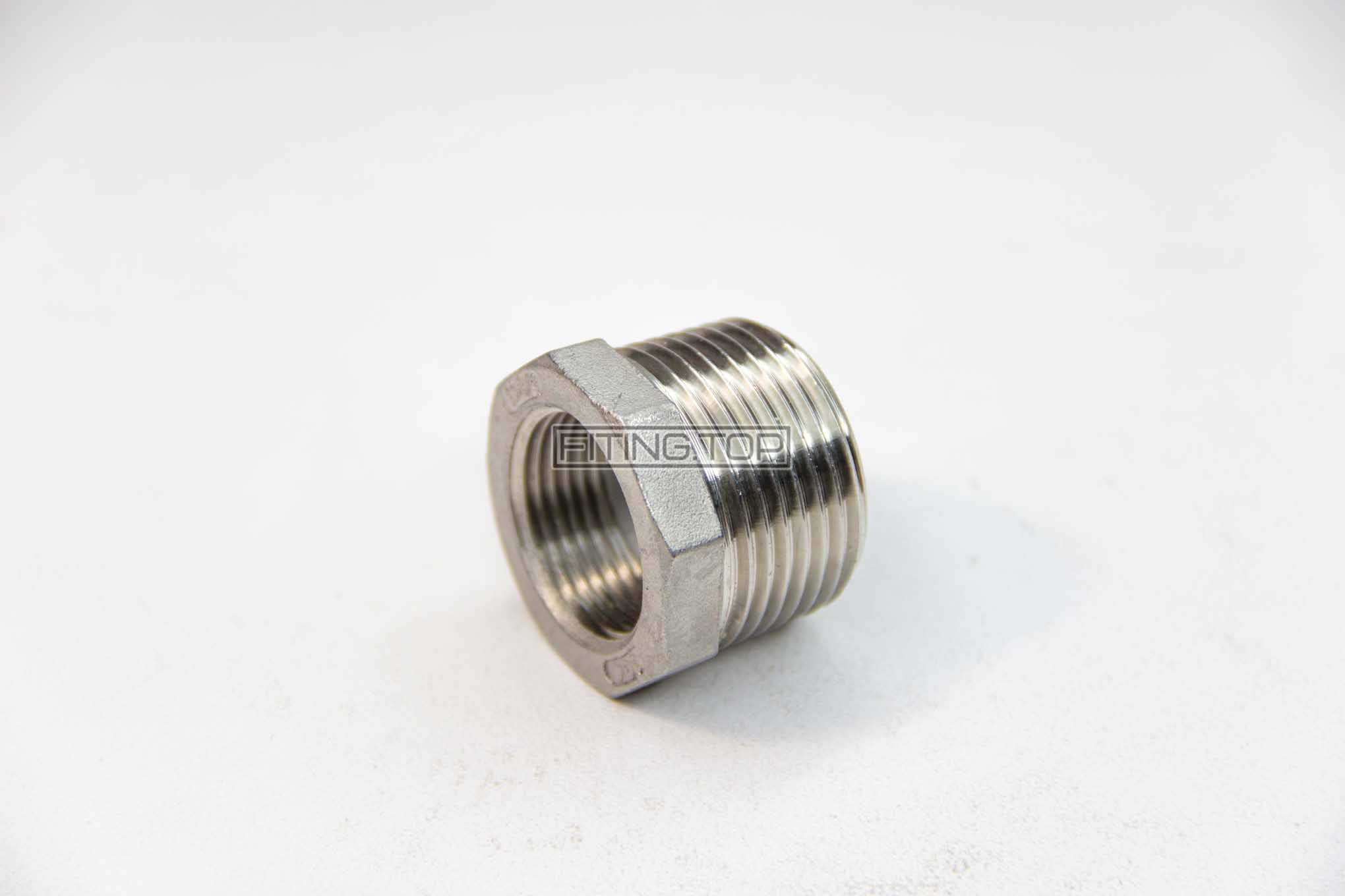 купити Футорка перехідна нержавіюча AISI304 (зовнішня-внутрішня різьба)