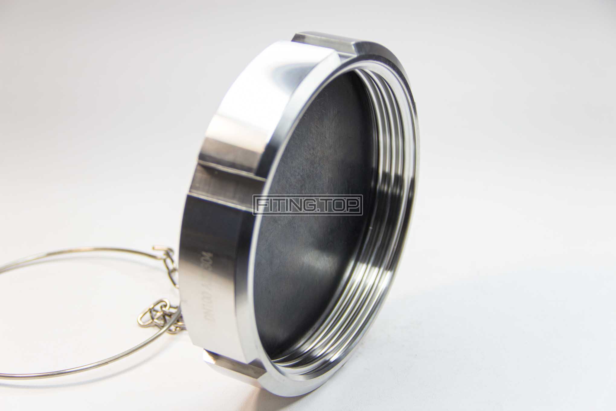 купити Гайка глуха нержавіюча для муфти молочної AISI 304 DIN 11850 купити Гайка глуха нержавіюча для муфти молочної AISI 304 DIN 11850