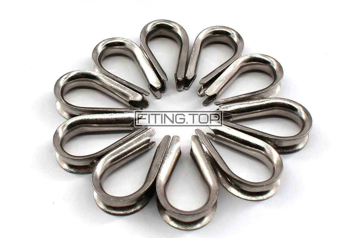 Коуш для троса нержавеющий купити ціна