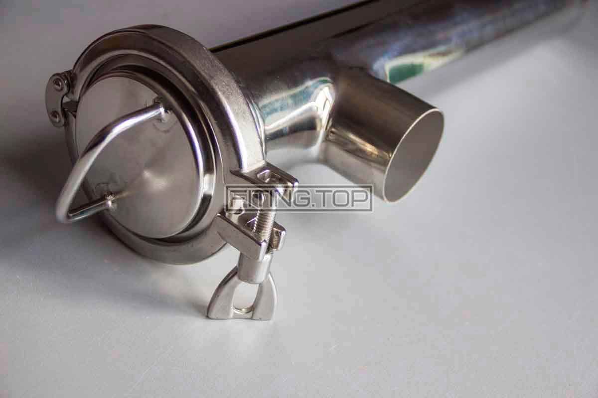 Фільтр трубний нержавіючий кутовий зварка-зварка AISI304 Фільтр трубний нержавіючий кутовий зварка-зварка AISI304