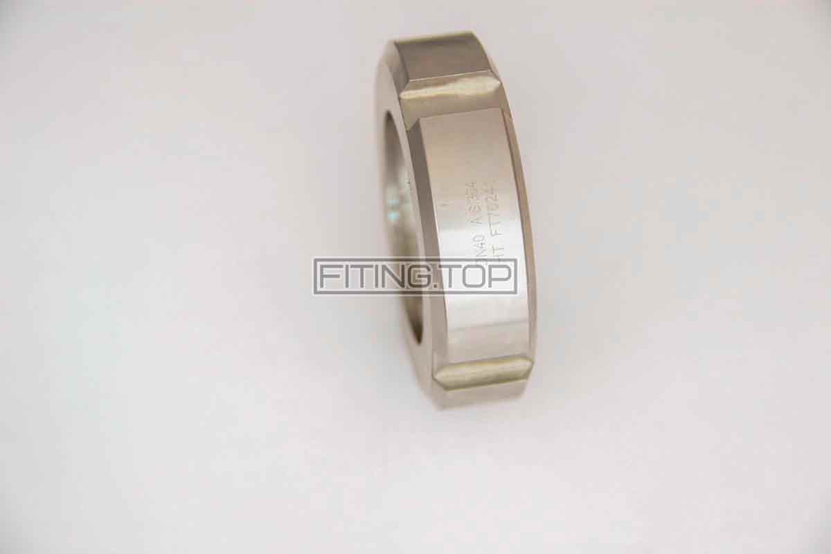 Гайка шліцева нержавіюча для муфти молочної AISI 304 DIN 11850 Гайка шліцева нержавіюча для муфти молочної AISI 304 DIN 11850