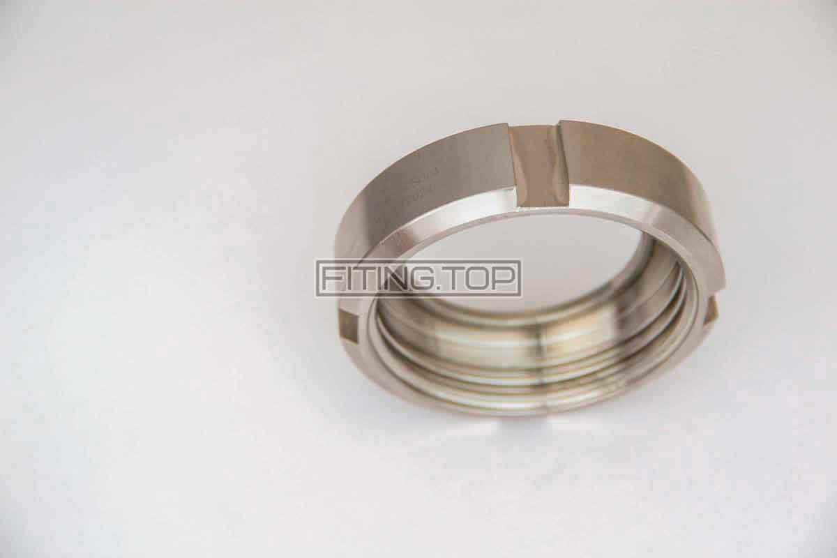 купить гайку шлицевую нержавеющую цена