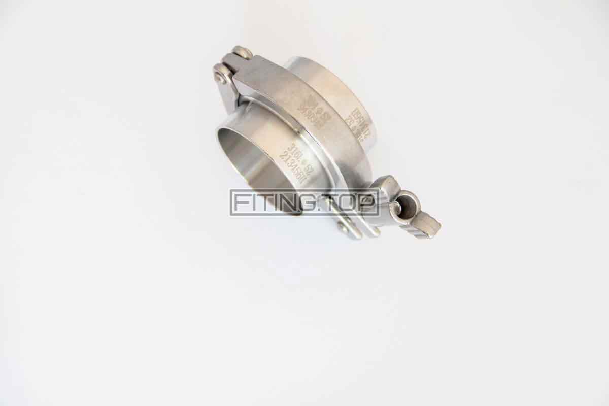 Кламп нержавіючий AISI 304 DIN 11850 (CLAMP з'єднання в зборі)