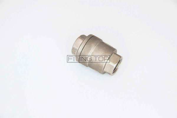 Клапан зворотний нержавіючий різьбовий AISI 304, Pn 40 Клапан зворотний нержавіючий різьбовий AISI 304, Pn 40