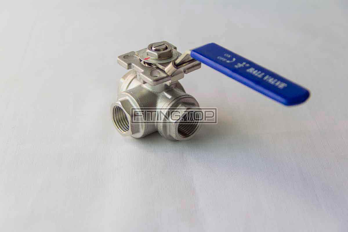 купить кран нержавеющий трех ходовой цена