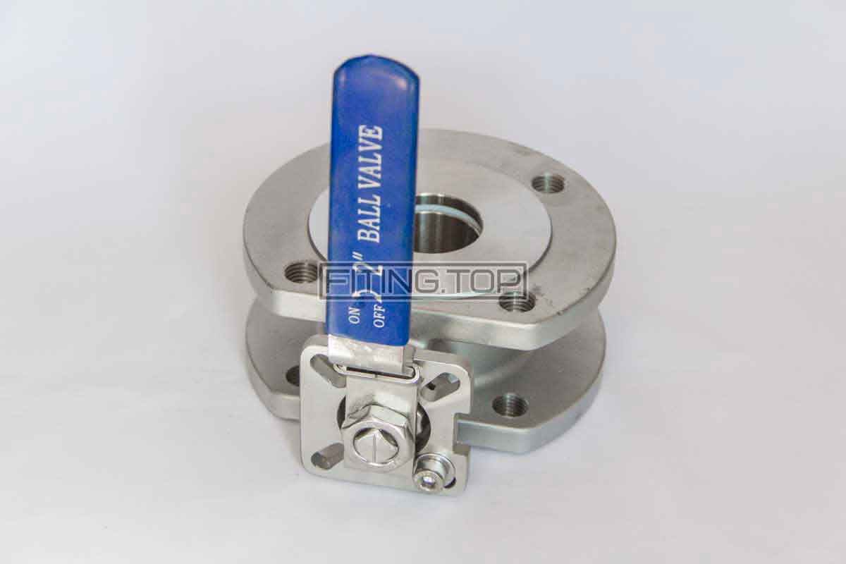 Кран фланцевий нержавіючий AISI304 (моноблочний) Кран фланцевий нержавіючий AISI304 (моноблочний)