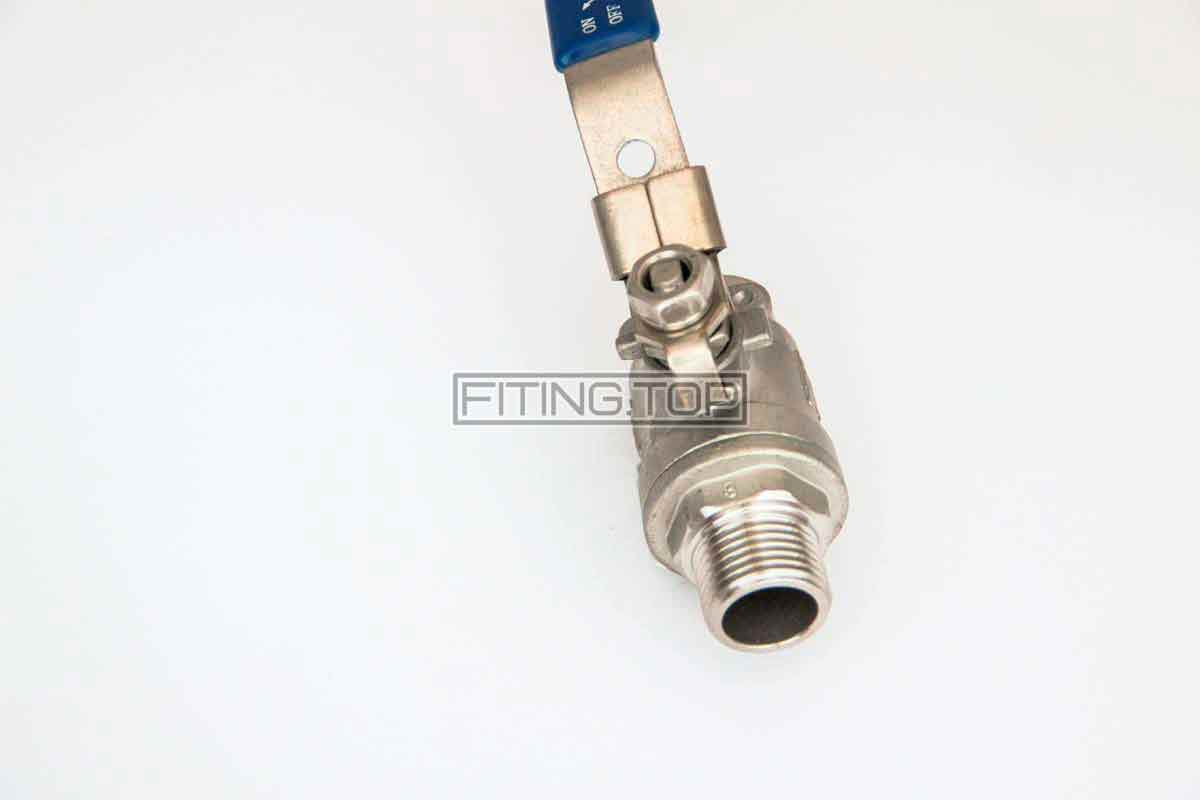 купить кран шаровой нержавеющий с наружной резьбой цена