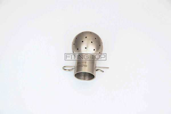 Миюча головка нержавіюча AISI304 (під шплінт)