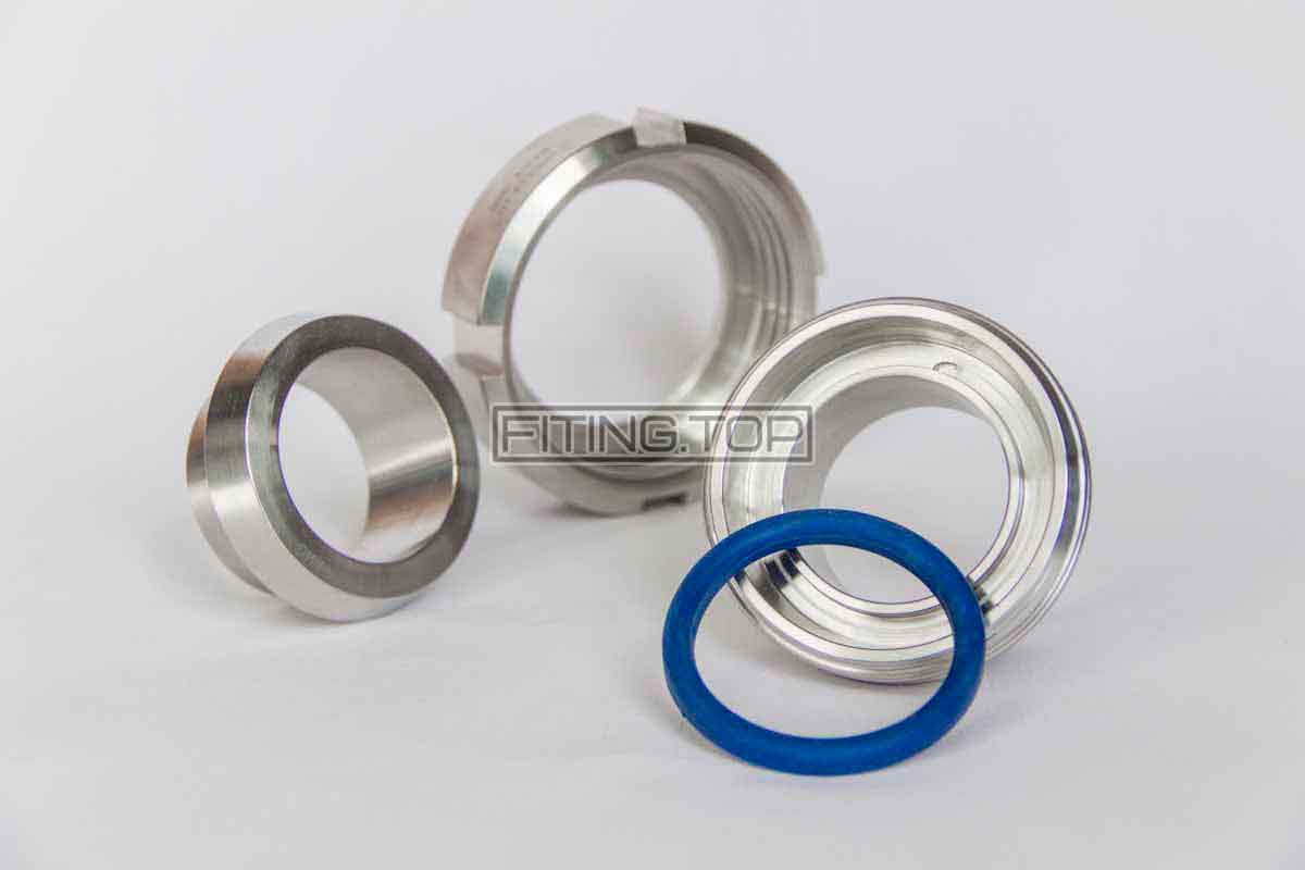 Муфта молочна нержавіюча AISI 304 DIN 11850