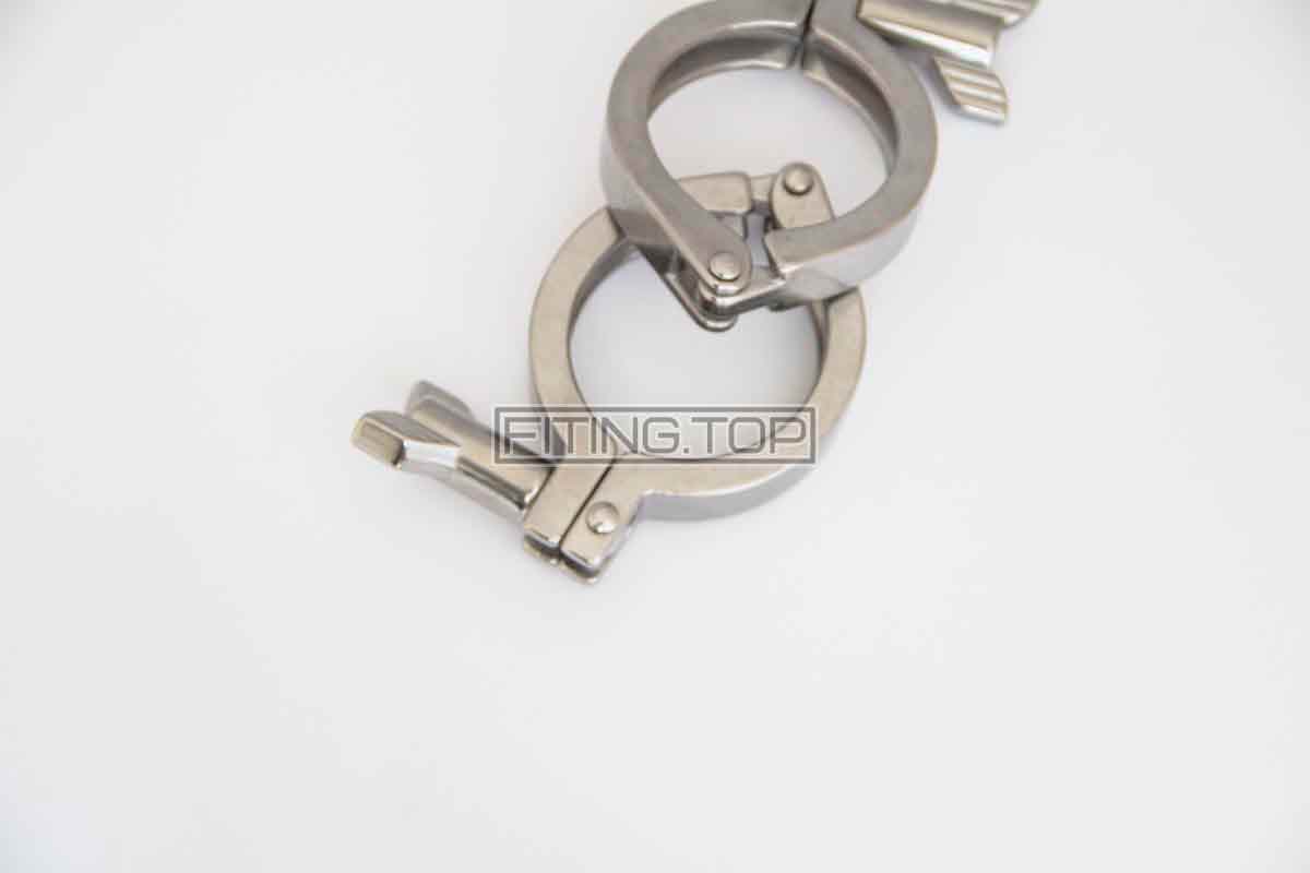 Хомут для клампа нержавіючого DIN 11850 AISI 304