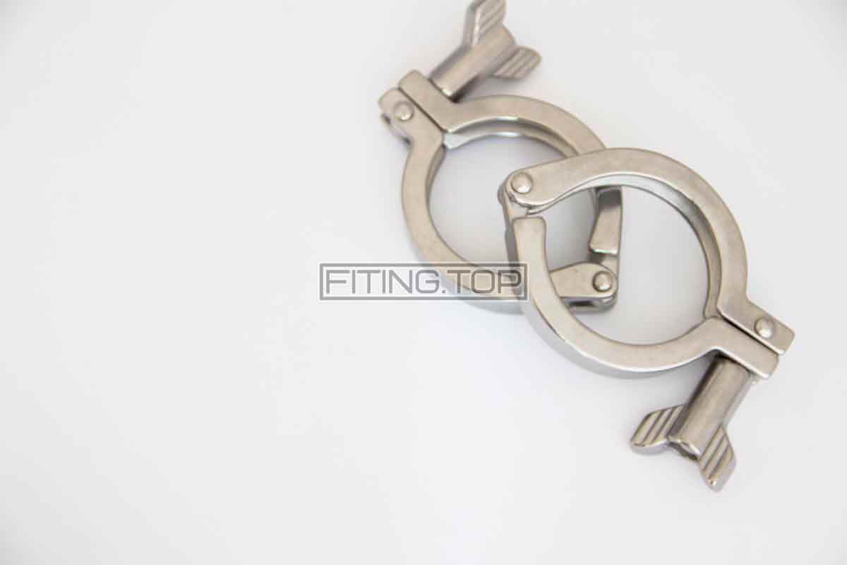 Хомут для клампа нержавіючого DIN 11850 AISI 304