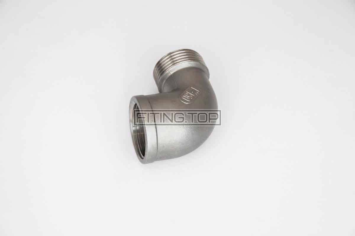 Відвід нержавіючий з зовнішньою різьбою AISI 304 Відвід нержавіючий з зовнішньою різьбою AISI 304