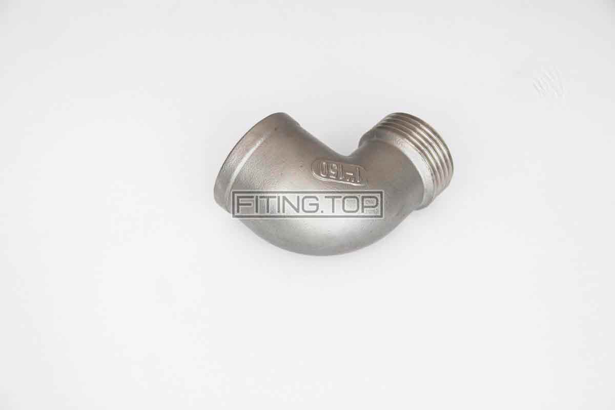 Відвід нержавіючий з зовнішньою різьбою AISI 304 Відвід нержавіючий з зовнішньою різьбою AISI 304