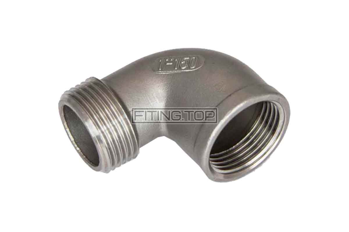 купить отвод с наружной резьбой нержавеющий цена