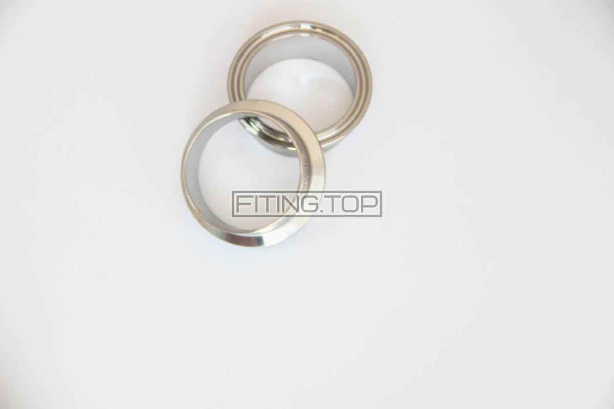 Штуцер для клампа нержавіючого DIN 11850 AISI 304