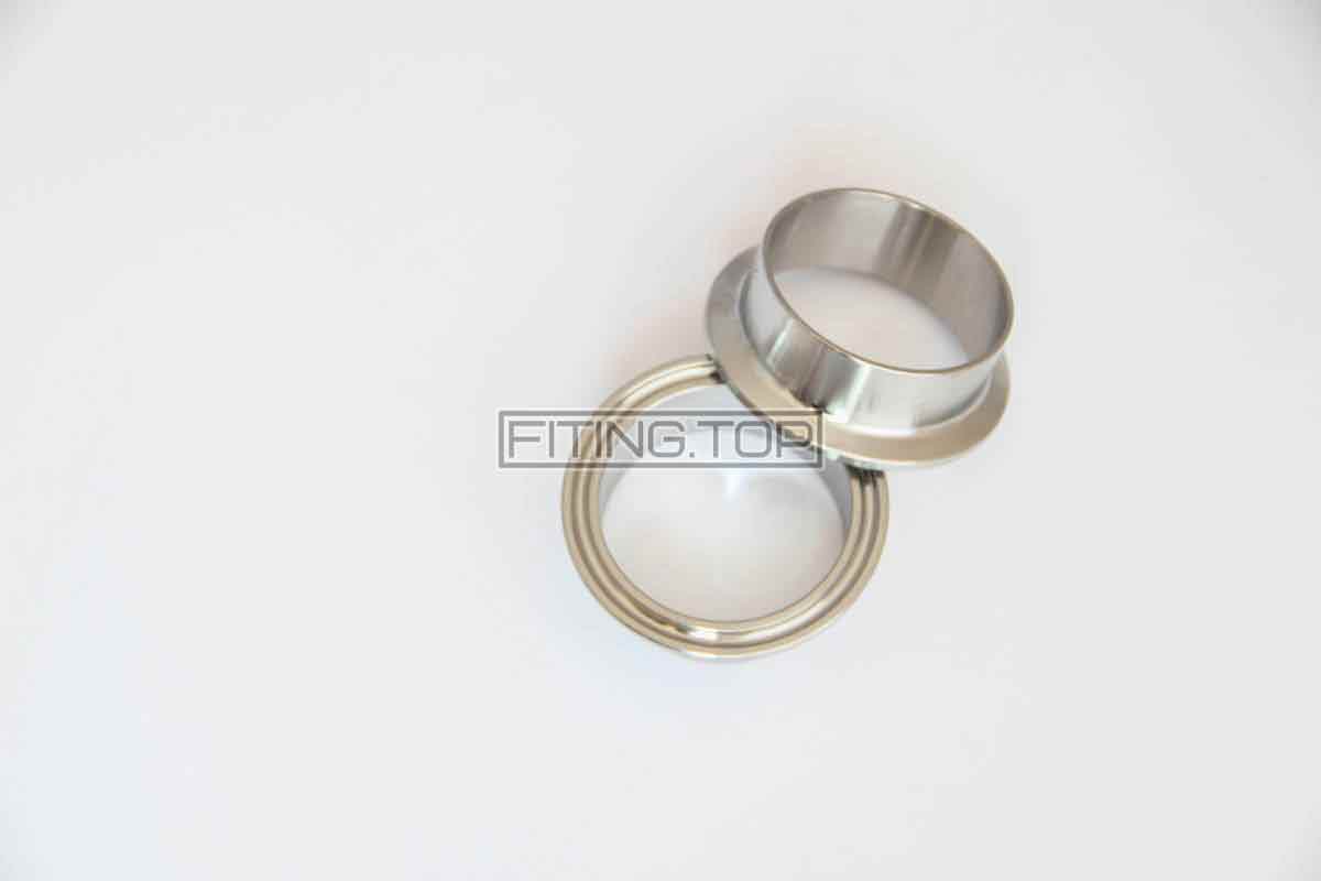 Штуцер для клампа нержавіючого DIN 11850 AISI 304