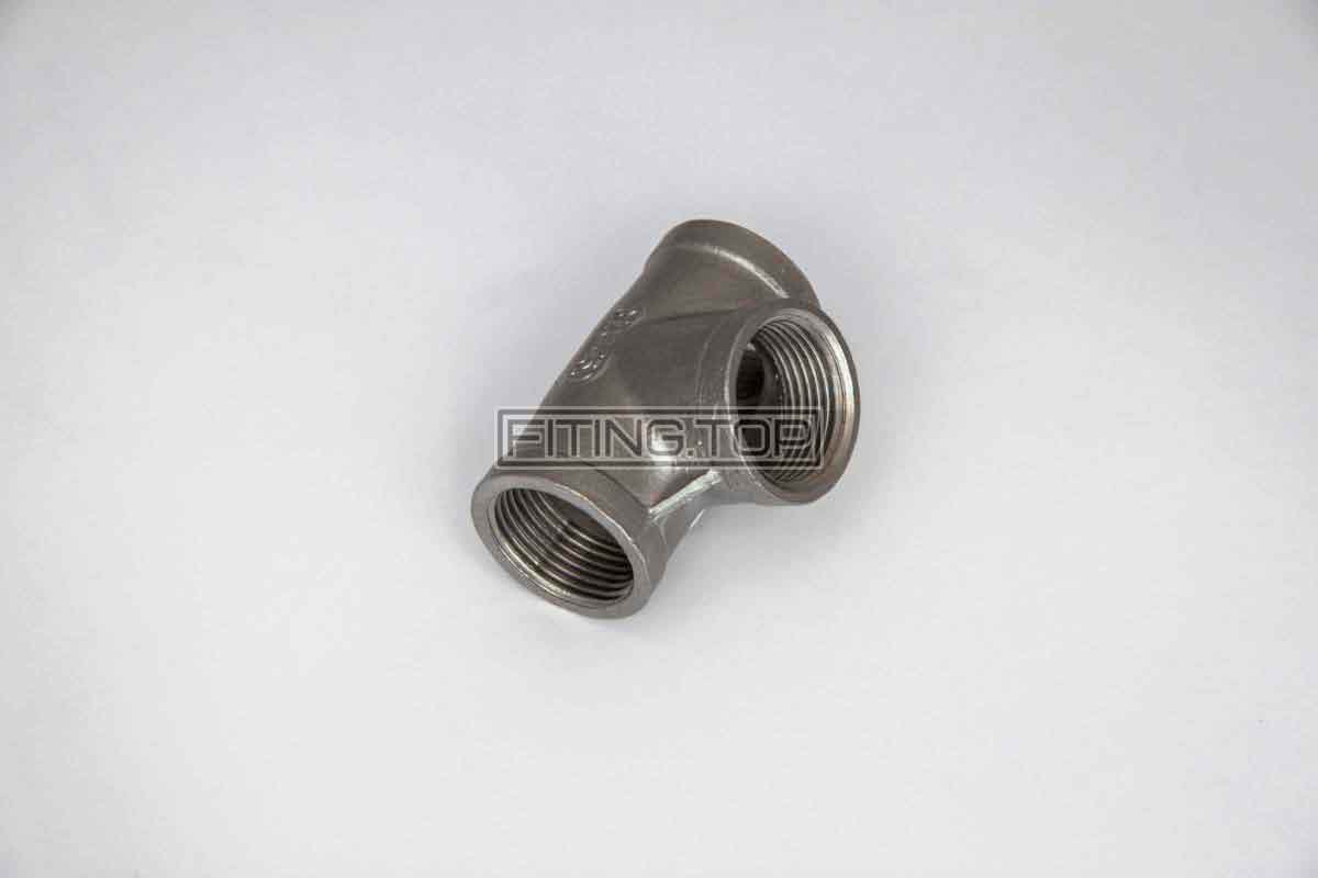 Трійник різьбовій нержавіючий AISI304 (з внутрішньою різьбою) Трійник різьбовій нержавіючий AISI304 (з внутрішньою різьбою)