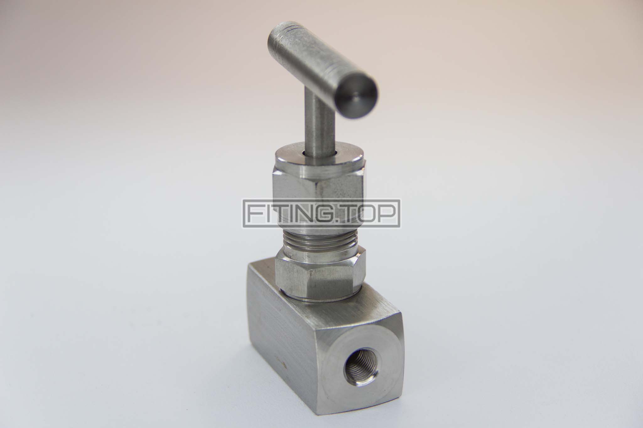 Вентиль ігольчастий нержавіючий AISI304, Pn 400 атм.