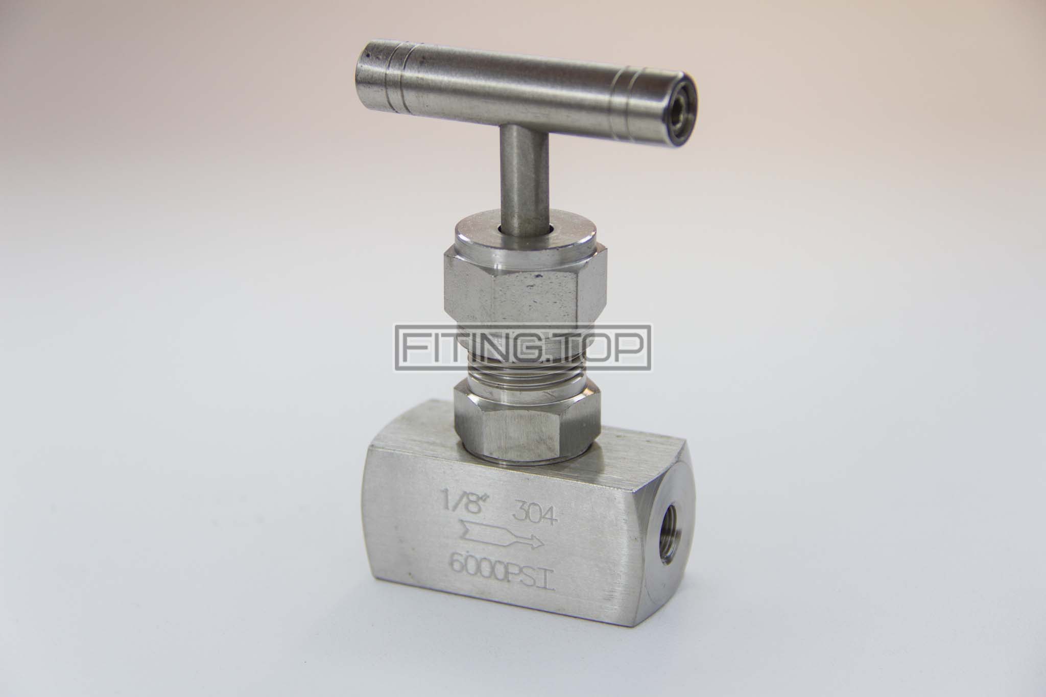 Вентиль ігольчастий нержавіючий AISI304, Pn 400 атм. Вентиль ігольчастий нержавіючий AISI304, Pn 400 атм.