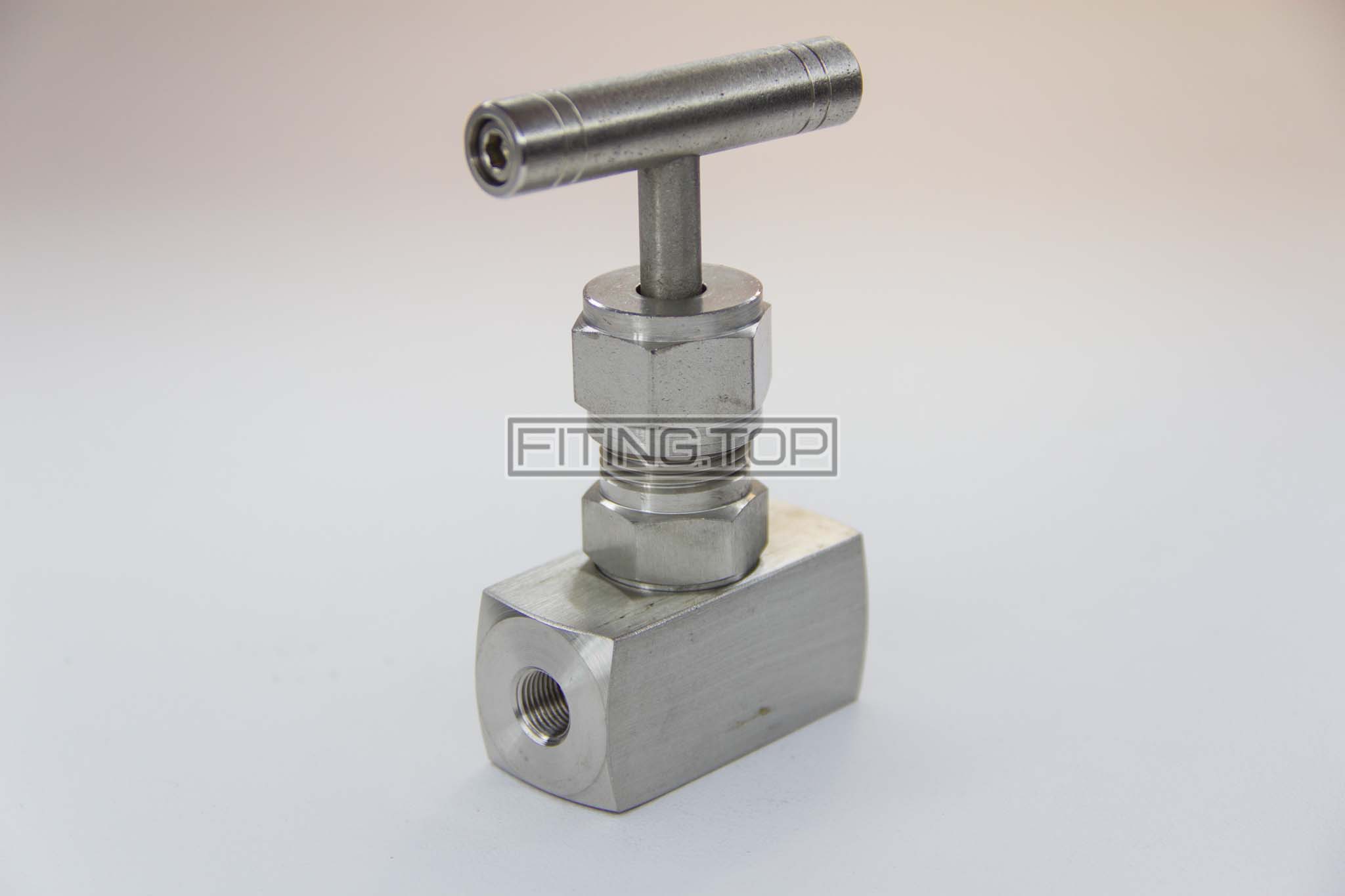 Вентиль ігольчастий нержавіючий AISI304, Pn 400 атм.