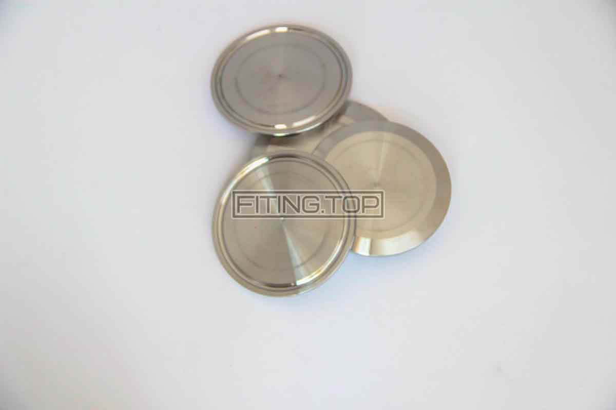 Заглушка для клампа нержавіючого DIN 11850 AISI 304 Заглушка для клампа нержавіючого DIN 11850 AISI 304