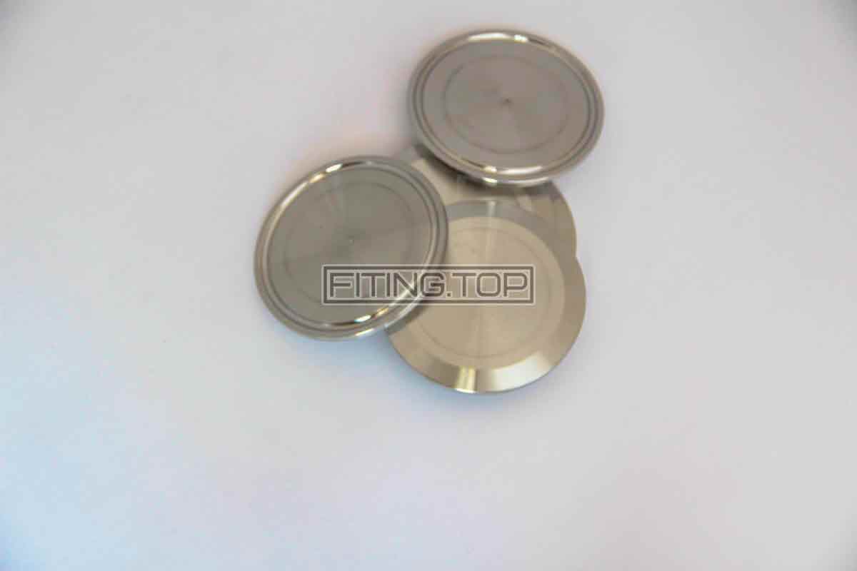 Заглушка для клампа нержавіючого DIN 11850 AISI 304 Заглушка для клампа нержавіючого DIN 11850 AISI 304