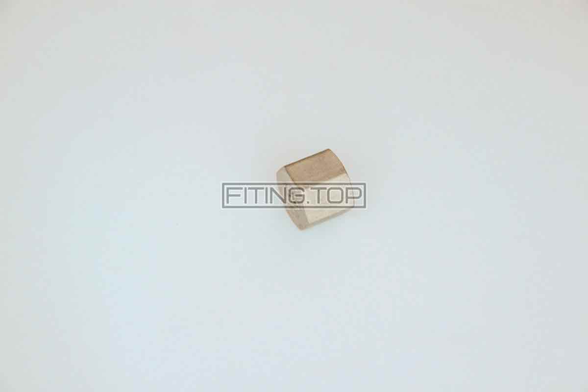 Заглушка нержавіюча з внутрішньою різьбою AISI 304