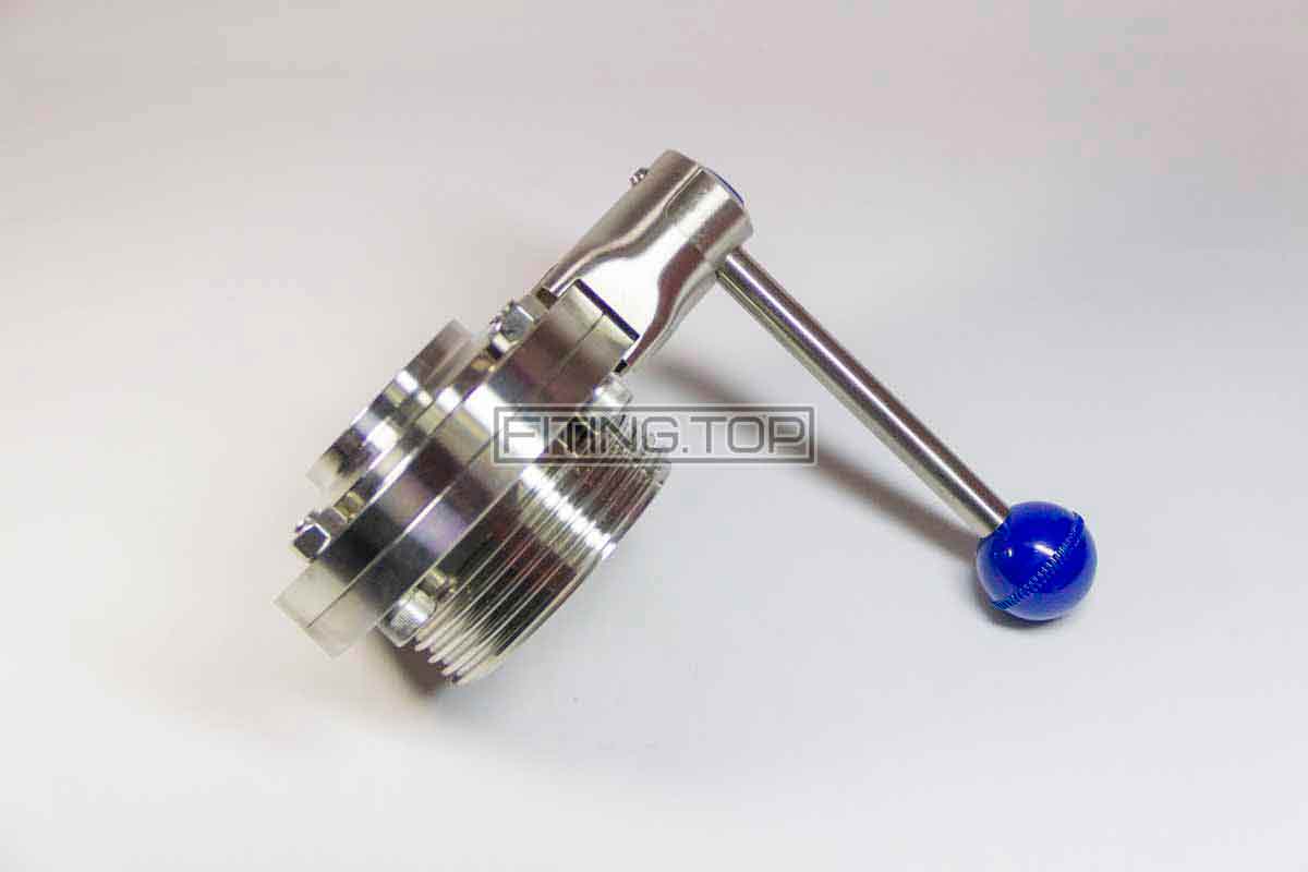 купить затвор дисковый нержавеющий резьба-сварка цена