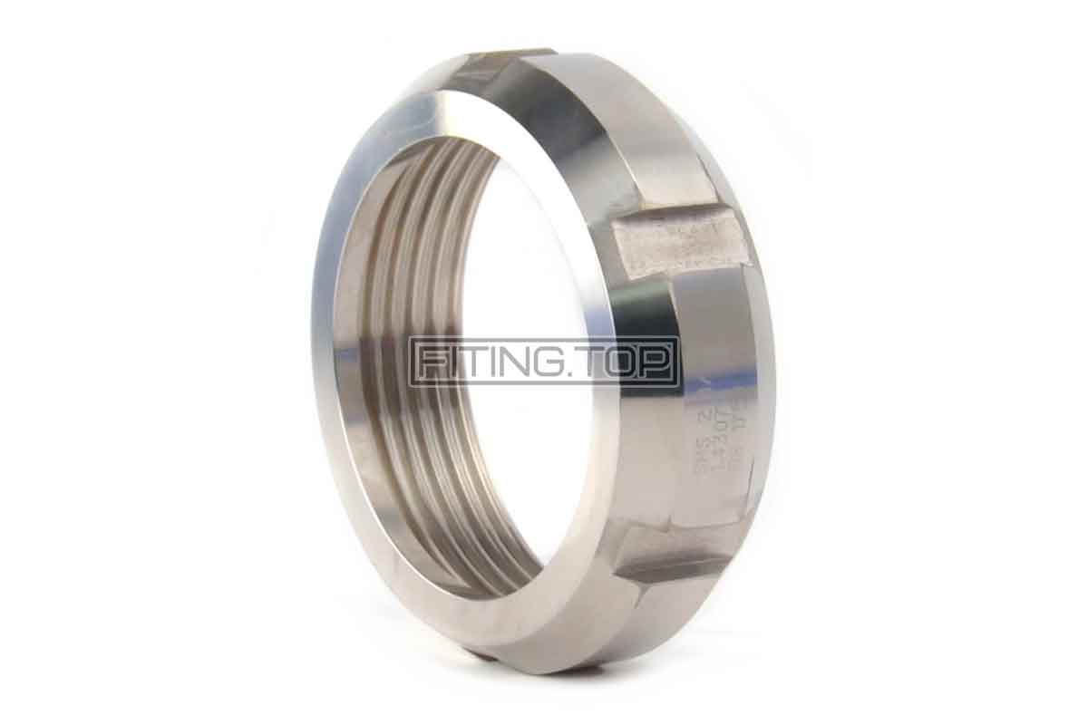 гайка шлицевая SMS нержавеющая купить Киев