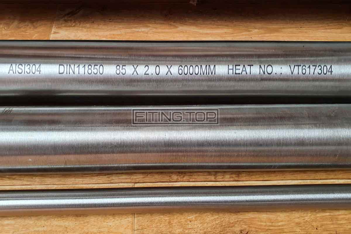 Труба нержавеющая круглая AISI 304 DIN 11850 ГОСТ купить киев