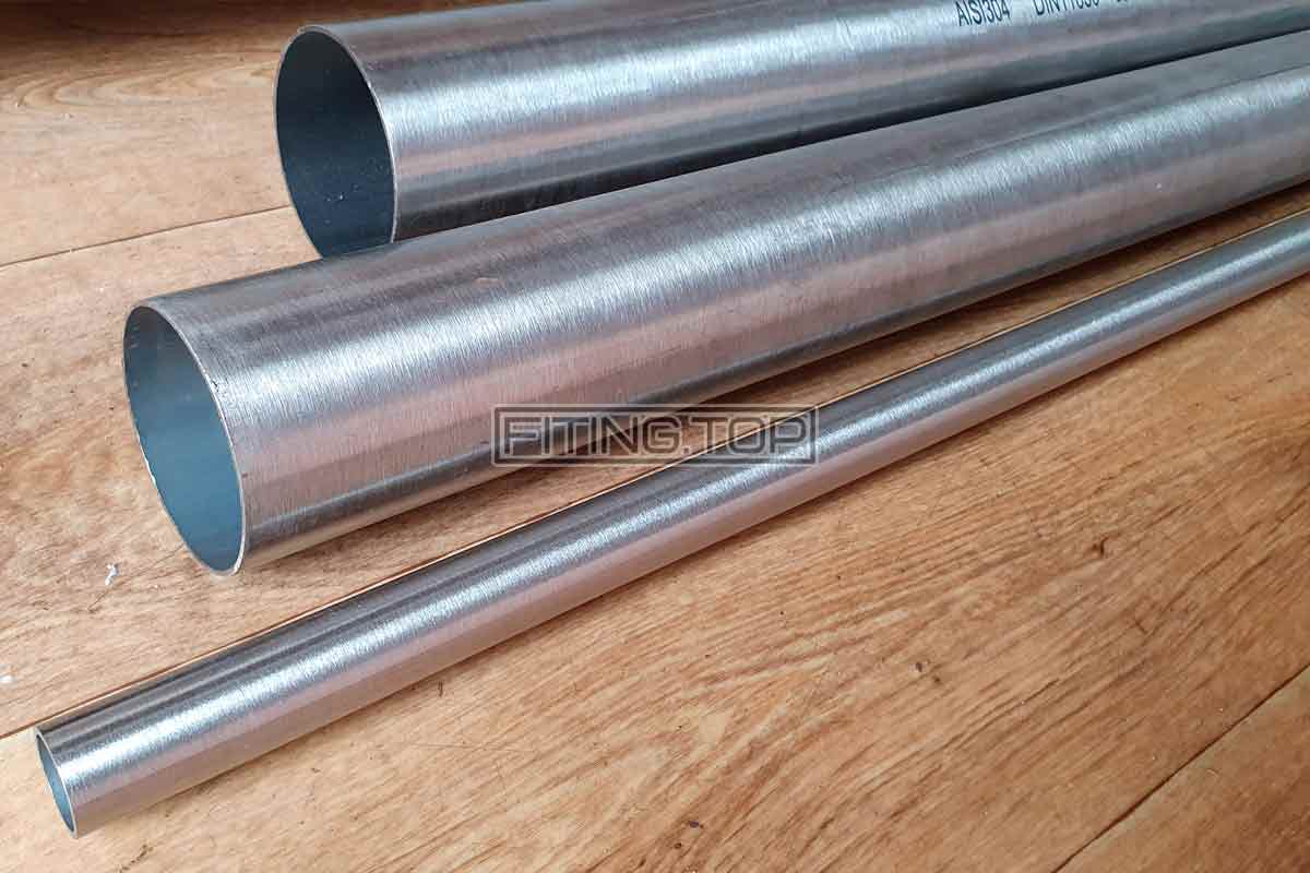 Труба нержавіюча кругла AISI 304 DIN 11850 Труба нержавіюча кругла AISI 304 DIN 11850