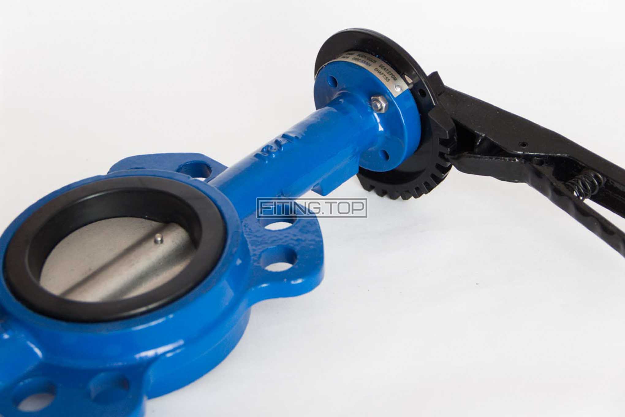 Затвор дисковый чугунный межфланцевый с нержавеющим диском