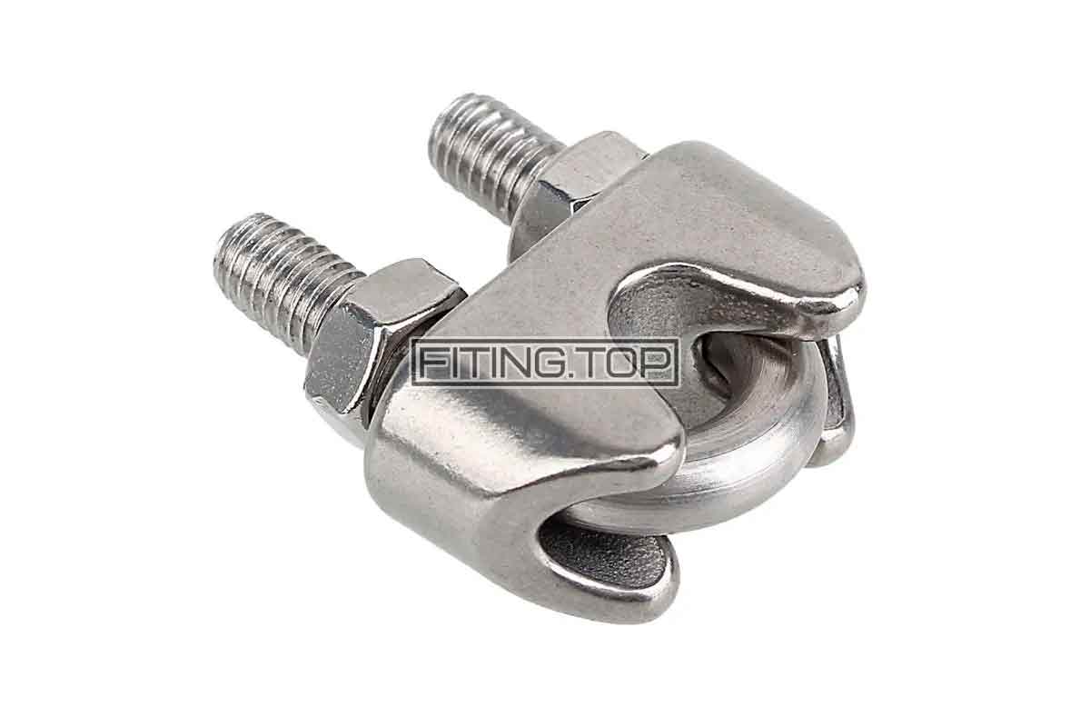 купить Зажим для троса нержавеющий А2 (AISI 304) стоимость