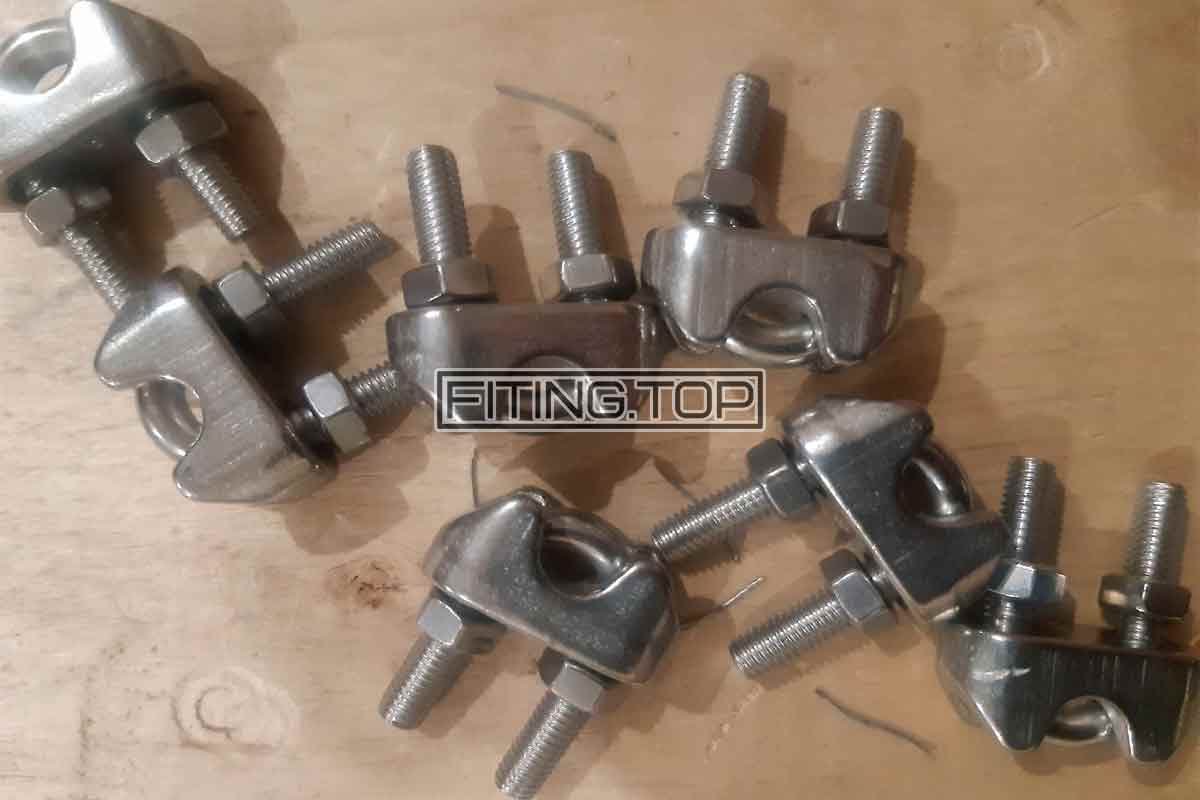 Зажим для троса нержавеющий