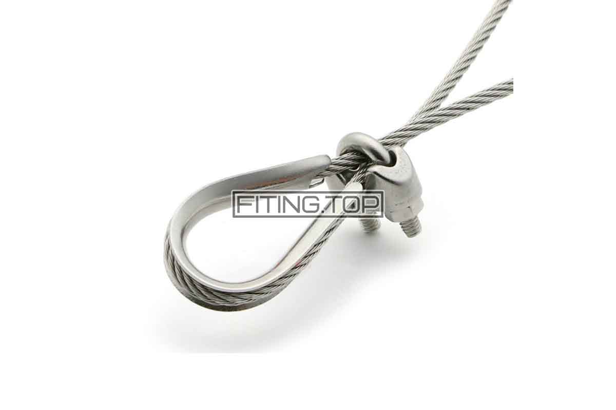 Коуш для троса нержавіючий купить цена Коуш для троса нержавіючий купить цена