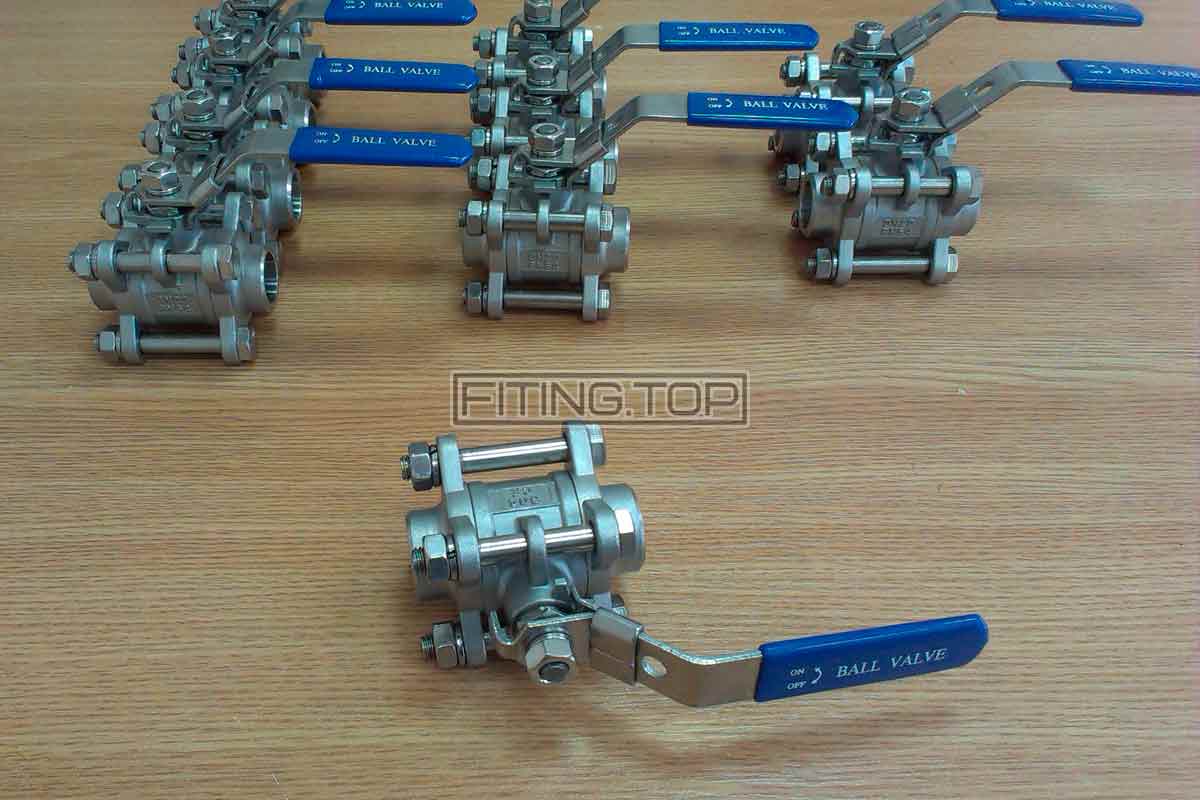 Кран нержавіючий кульовий розбірний приварний AISI 304 Кран нержавіючий кульовий розбірний приварний AISI 304