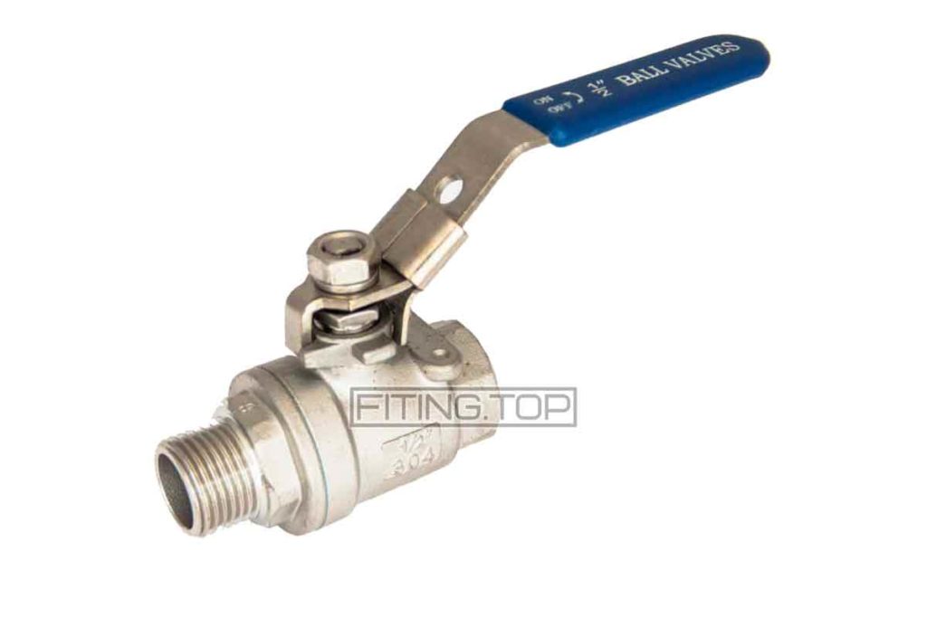 купить кран шаровой нержавеющий с наружной резьбой цена