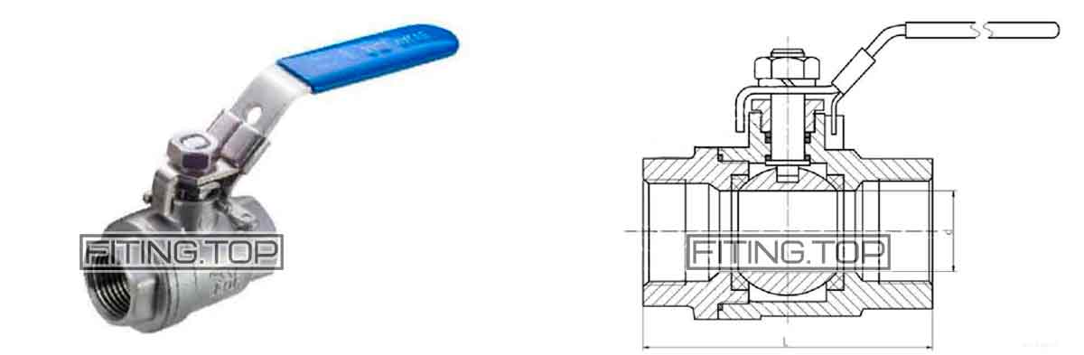купить нержавеющий кран шаровой в Украине цена