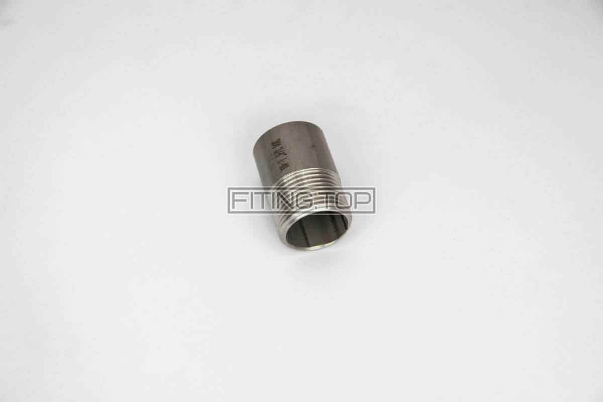 Ніпель приварний нержавіючий AISI 304 BSPP (різьба коротка) Ніпель приварний нержавіючий AISI 304 BSPP (різьба коротка)