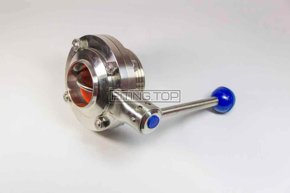 купить затвор дисковый нержавеющий резьба-сварка цена