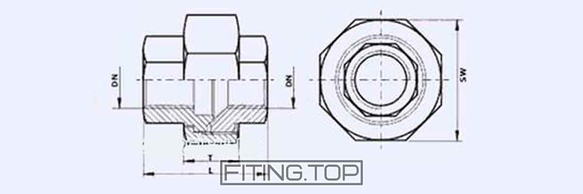 купить муфту американку нержавеющую цена