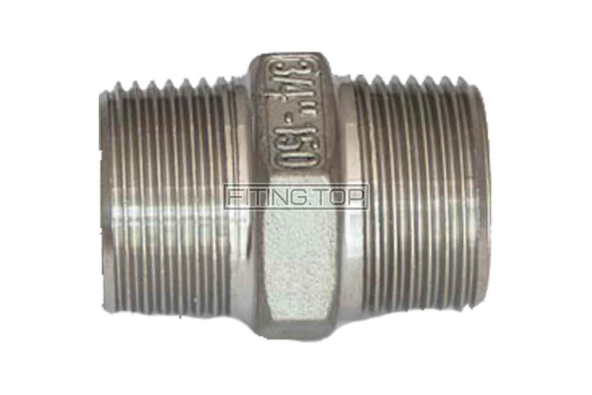 купить ниппель нержавеющий с шестигранником цена