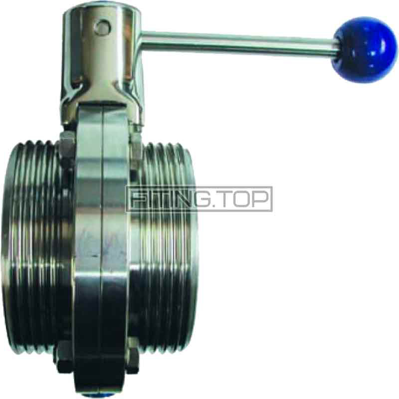 купить затвор дисковый нержавеющий под резьбу цена