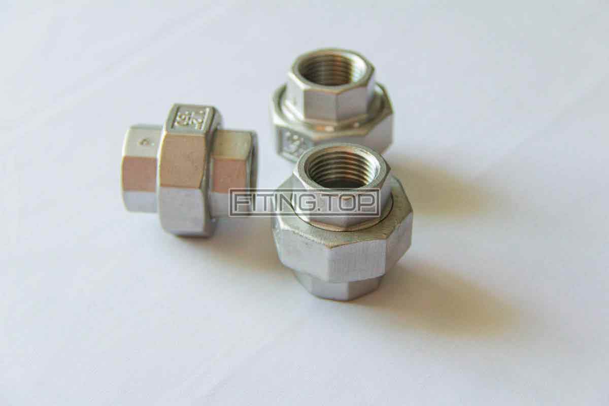 Муфта американка нержавеющая Ду 15 (1/2") с внутренней резьбой