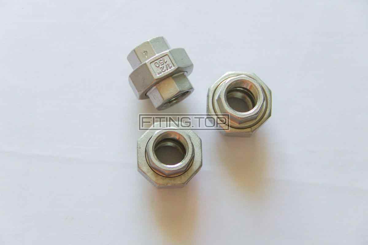 Муфта американка нержавеющая Ду 15 (1/2") с внутренней резьбой