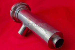 Фильтр трубный нержавеющий DN 50 AISI 304 сварка 90 градусов